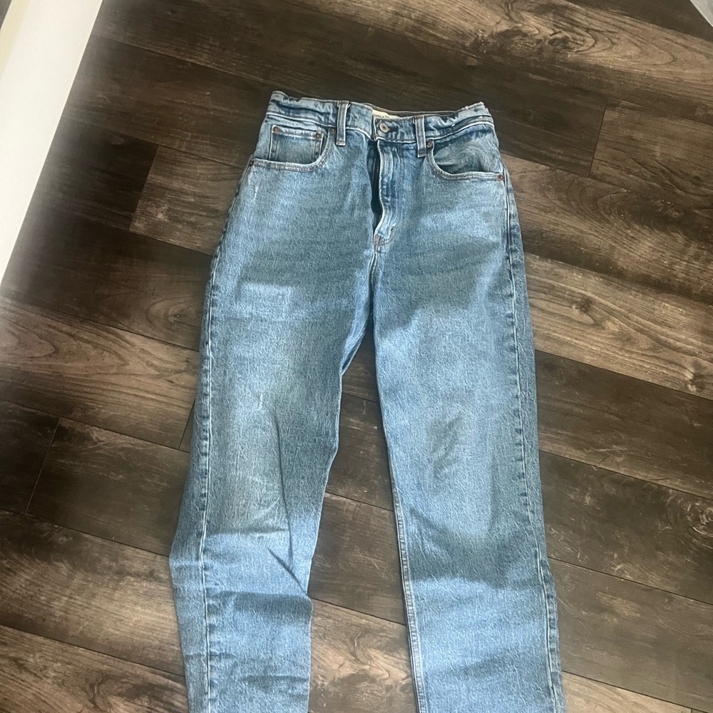 Abercrombie & Fitch Blue Straight Jeans
